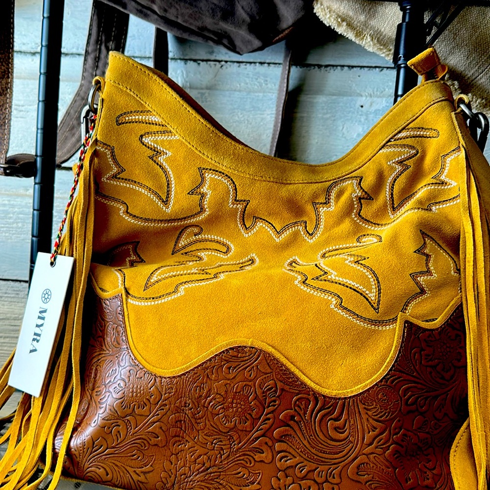 Western suede Myra bag